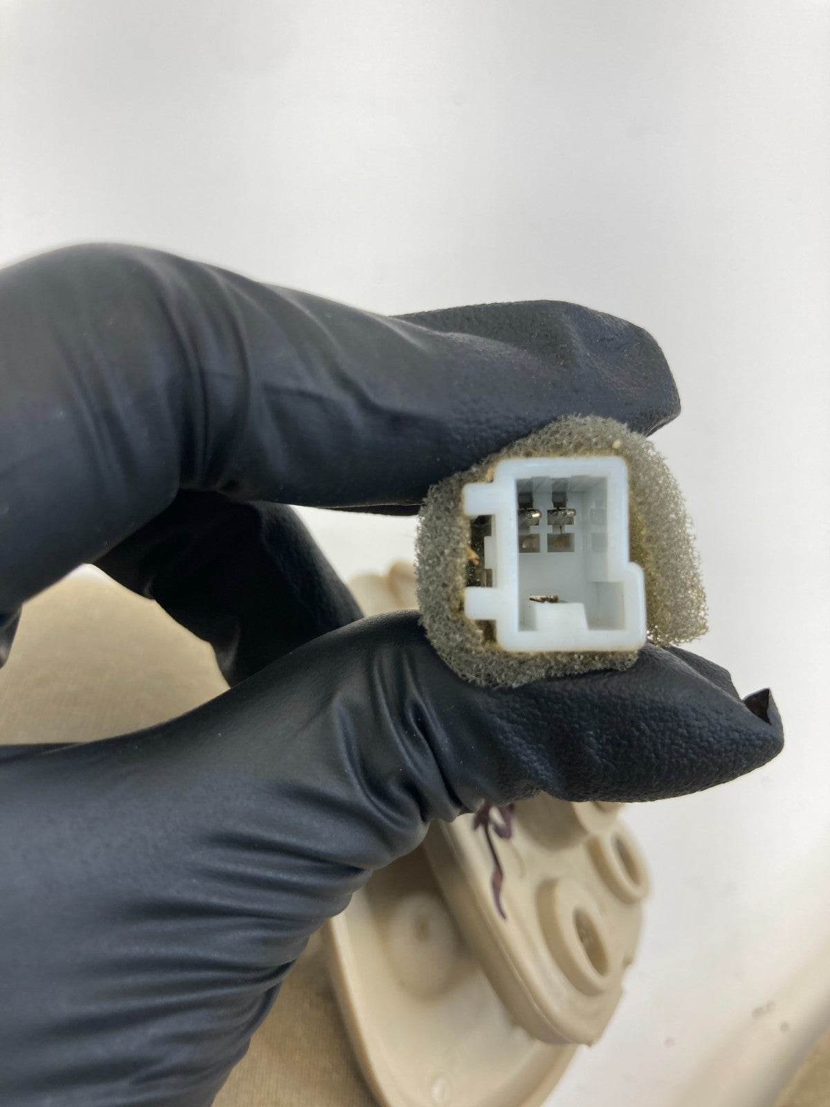 09 10 Hyundai Sonata Roof Left & Right Side Sunvisor Sun Visor Shade Pair OEM