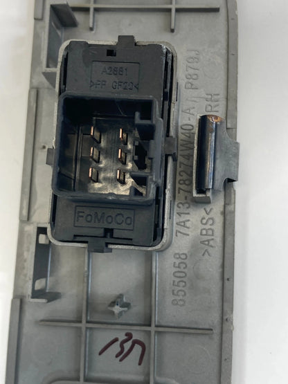 2007-2010 LINCOLN MKX REAR RIGHT DOOR WINDOW SWITCH W/ BEZEL 7A13-78274W40-A OEM