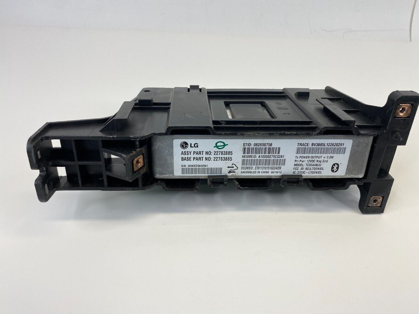 2013 13 Chevrolet Cruze 13 Camaro Communication Control Module Unit 22783885 OEM