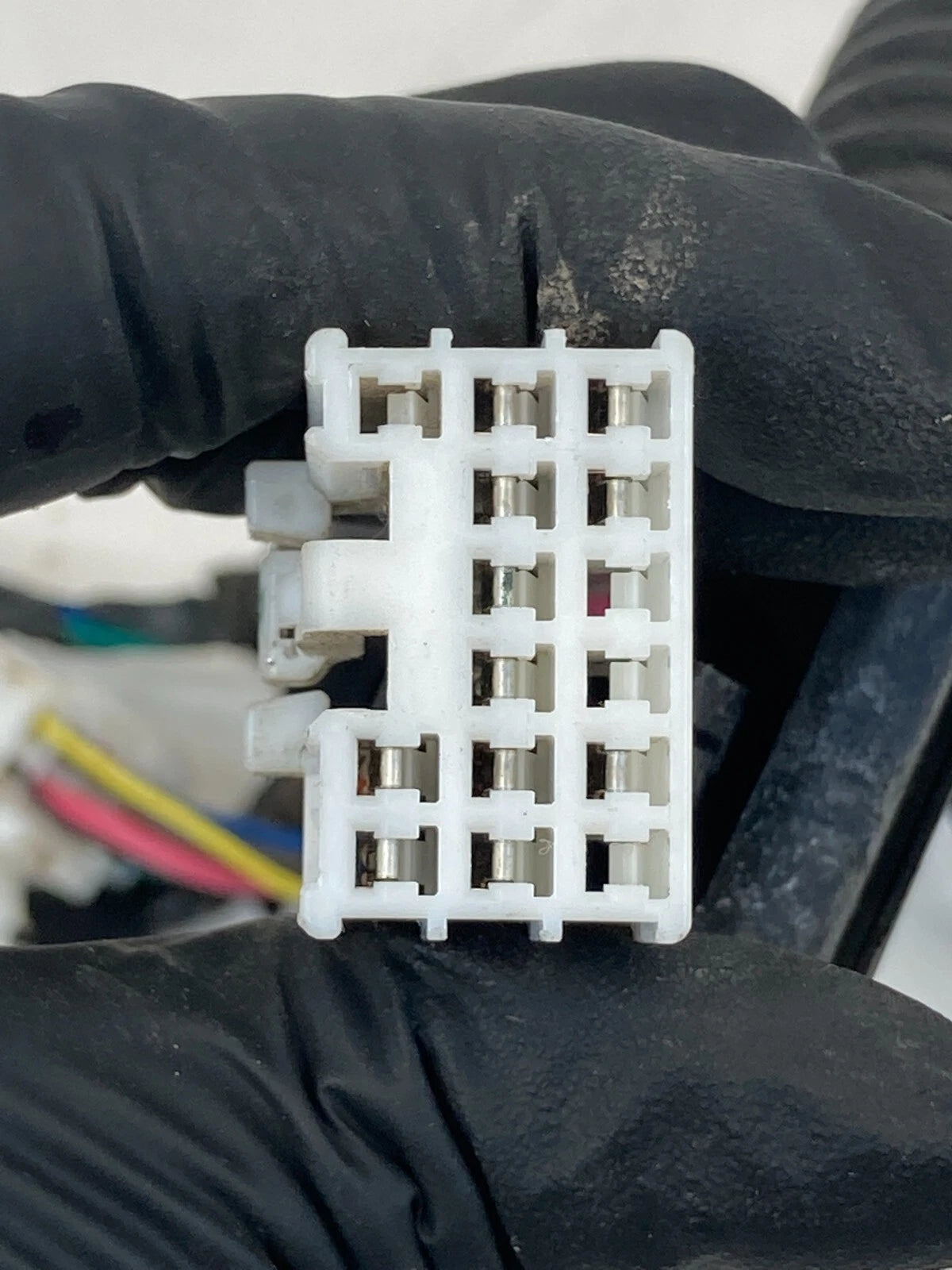 2007-2009 HYUNDAI SANTA FE REAR LEFT SIDE DOOR WIRE HARNESS WIRING 91650-0W010