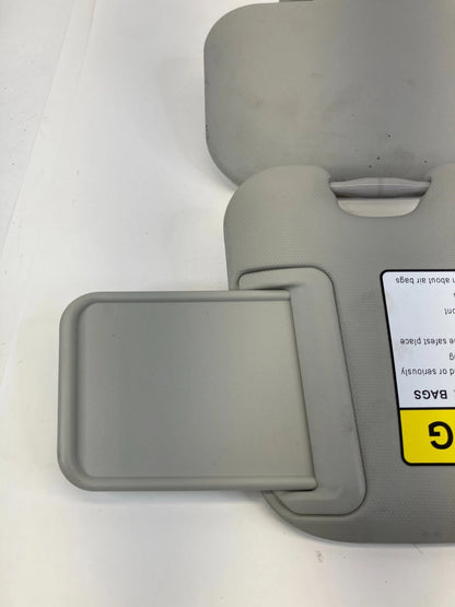 2014-2018 MAZDA 3 SUN VISOR SHADE PAIR SET DRIVER & PASSENGER SIDES GRAY OEM