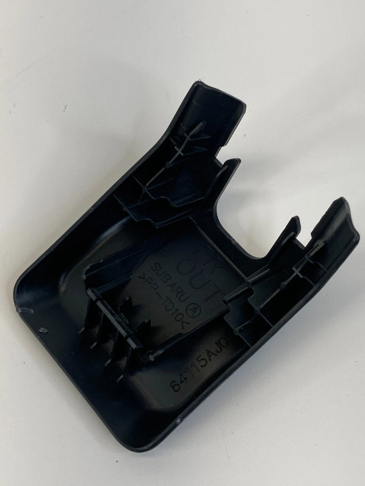10-14 SUBARU LEGACY FRONT RIGHT SIDE SEAT OUTER TRACK RAIL END COVER 64115-AJ020