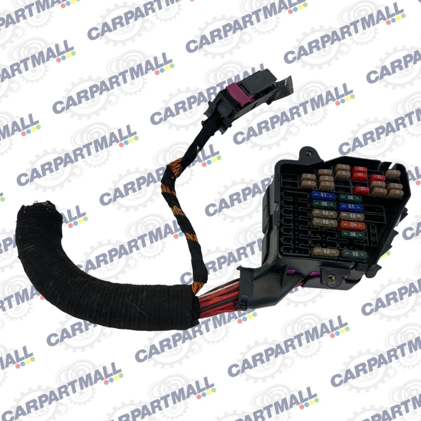 2005-2011 AUDI A6 QUATTRO 3.2L A/T INTERIOR COMPARTMENT FUSE RELAY BOX ASSY OEM