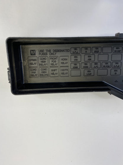 2003 2004 2005 Suzuki Grand Vitara 2.5L Junction Fuse Box Relay Cover Cap OEM
