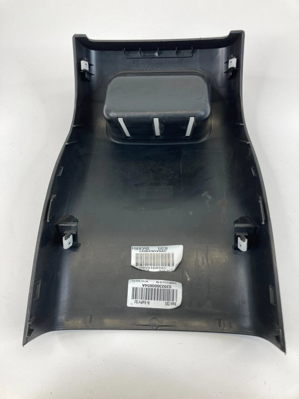 2013-2016 DODGE DART REAR CENTER CONSOLE END CAP COVER TRIM PANEL 1WV01DX9AC OEM