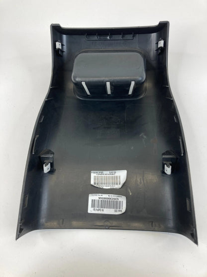 2013-2016 DODGE DART REAR CENTER CONSOLE END CAP COVER TRIM PANEL 1WV01DX9AC OEM