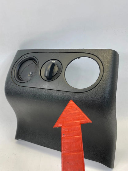 2004-2008 Ford F-150 REAR CENTER CONSOLE AIR VENT POWER OUTLET PANEL TRIM