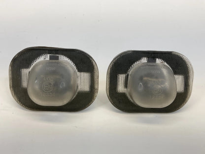 2010-2013 KIA FORTE SEDAN REAR LICENSE LAMP PLATE LIGHT PAIR SET 92501-1M0 OEM