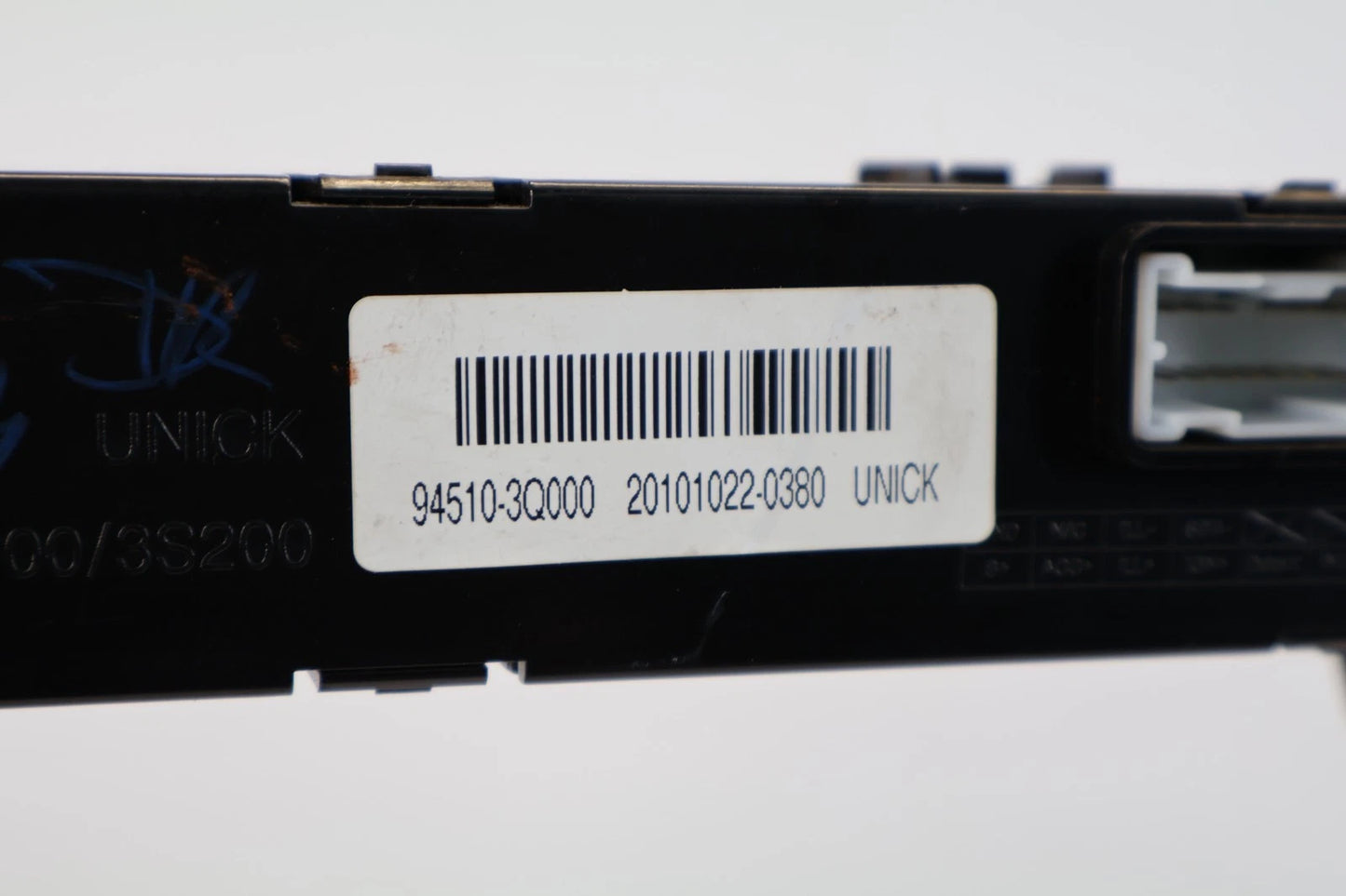 2011-2015 HYUNDAI SONATA DASHBOARD CENTER DIGITAL CLOCK DISPLAY 94510-3Q000 OEM