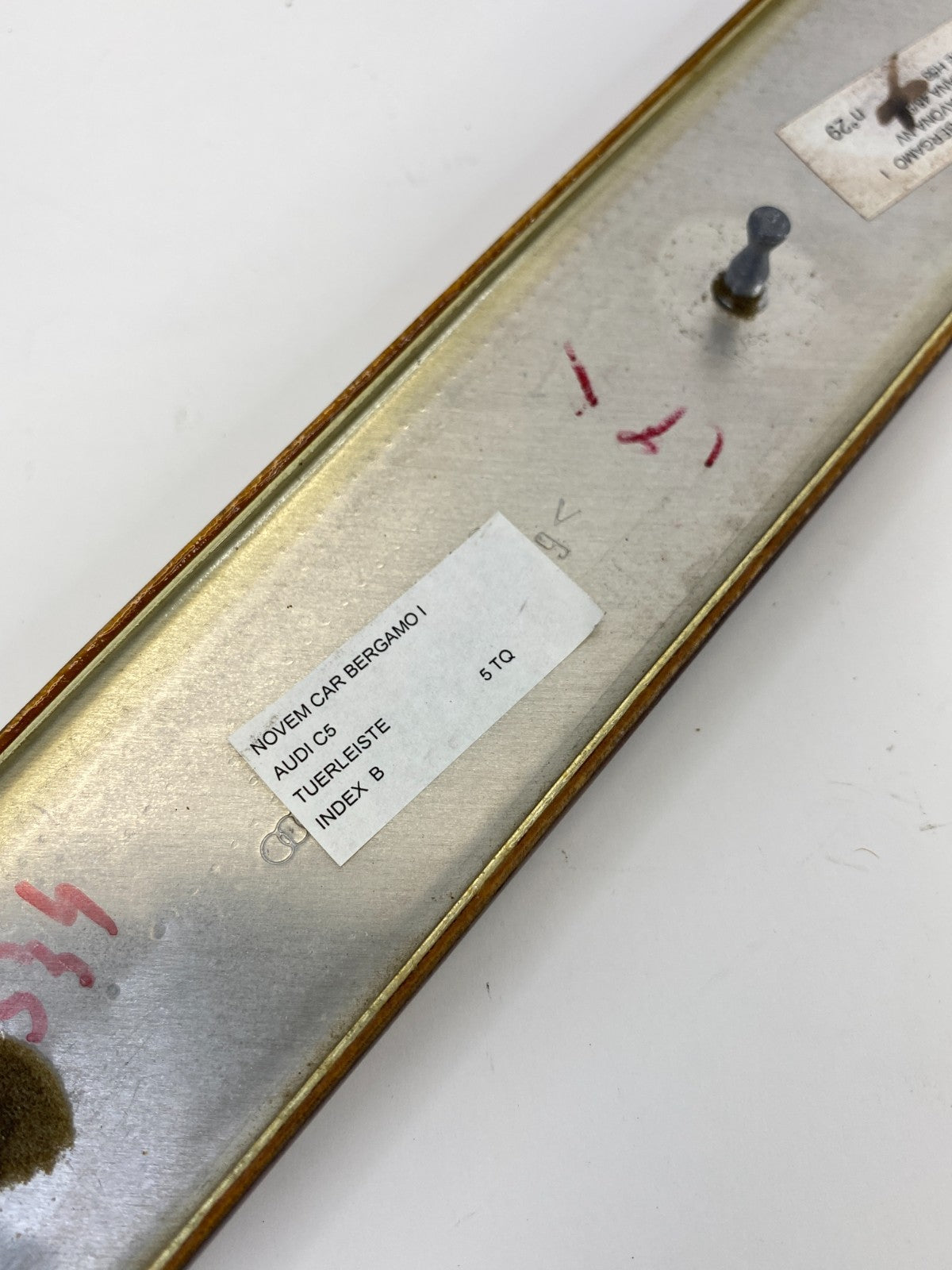 1998-2001 Audi A6 Quattro Front Right Passenger Side Door Trim Molding Bezel OEM