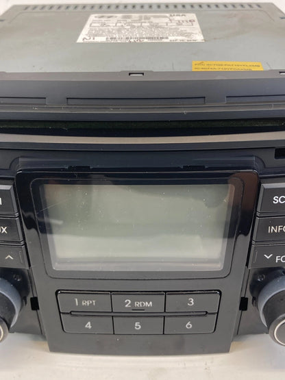 2011-2014 HYUNDAI SONATA AM FM CD PLAYER RADIO AUDIO RECEIVER 96180-3Q000 OEM