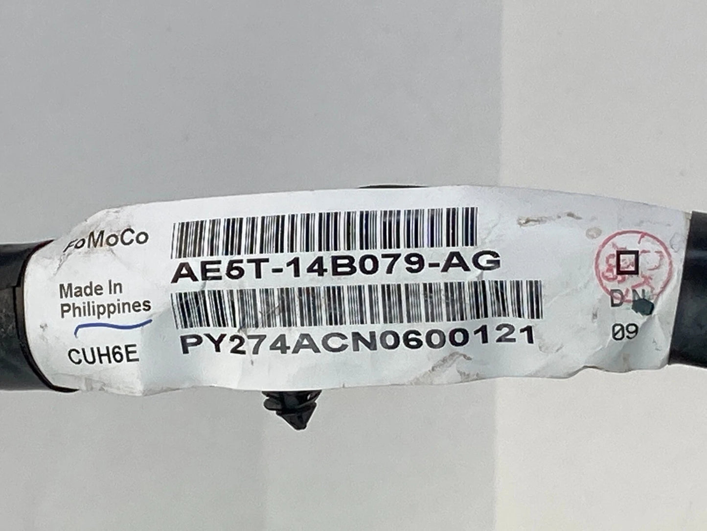 2010 FORD FUSION CENTER CONSOLE LEFT SIDE WIRING WIRE PLUG AE5T-14B079-AG OEM