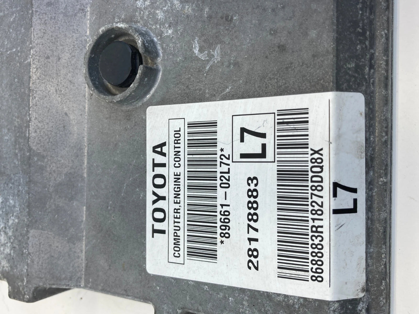 2009 09 TOYOTA MATRIX 1.8L AUTOMATIC ENGINE COMPUTER CONTROL MODULE ECU ECM PCM