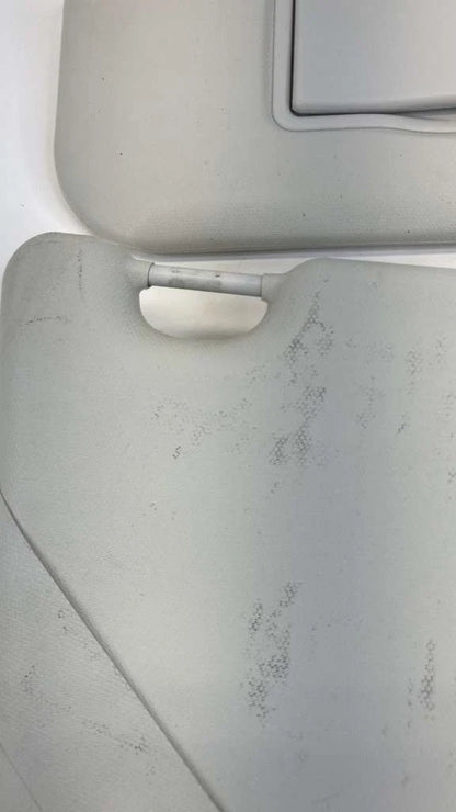 2012 2013 FORD FOCUS SUN VISOR PAIR LEFT RIGHT DRIVER PASSENGER W/ MIRROR OEM