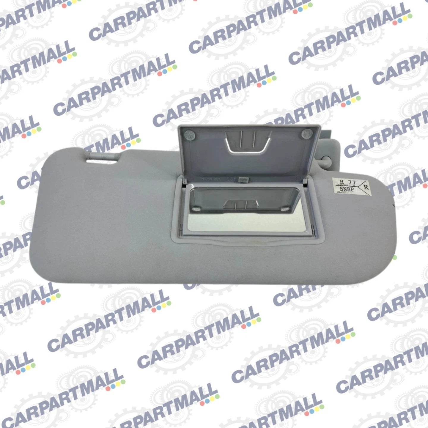 2004-2008 MAZDA3 MAZDA 3 SEDAN RIGHT PASSENGER SIDE SUNVISOR SUN VISOR SHADE RH