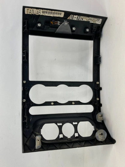 2004-2008 FORD F-150 CENTER DASH RADIO CLIMATE CONTROL BEZEL TRIM 6L302TA3JA6