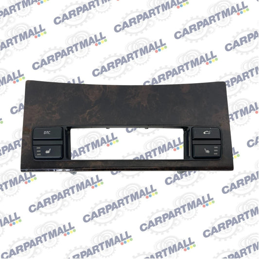 09-10 BMW 535I XDRIVE FRONT DASH HEATED SEAT TRACTION CONTROL PANEL OEM 6978690