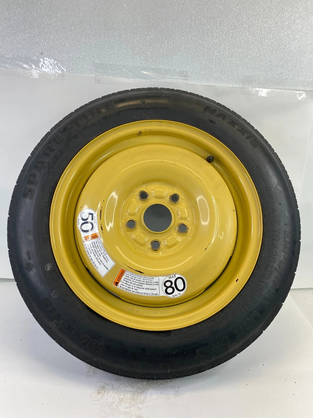 2007-2014 SUZUKI SX4 EMERGENCY SPARE TIRE WHEEL COMPACT DONUT T135/90D16 OEM