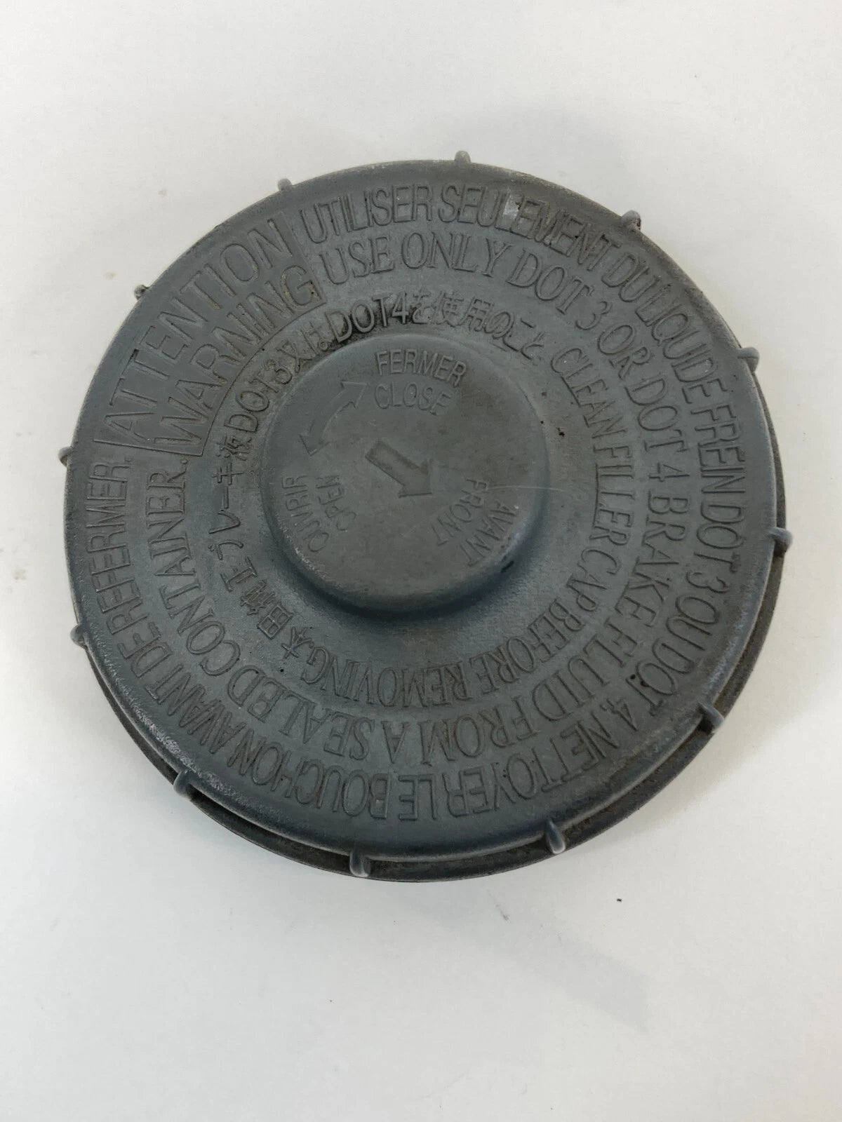 03-07 HONDA ACCORD BRAKE FLUID MASTER CYLINDER RESERVOIR COVER LID CAP OEM