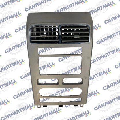 2007-2010 LINCOLN MKX DASH RADIO CLIMATE CONTROL PANEL BEZEL TRIM W/ AIR VENT