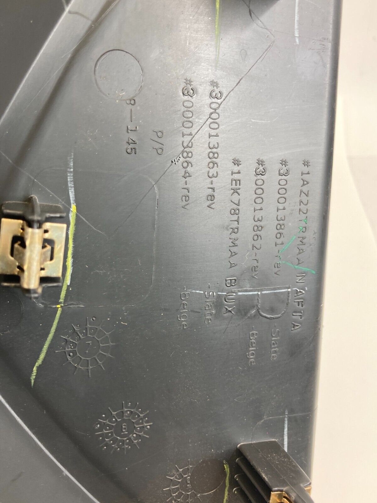 2009 2010 Dodge Journey Dash Right Passenger End Cap Cover Trim 1AZ22TRMAA OEM