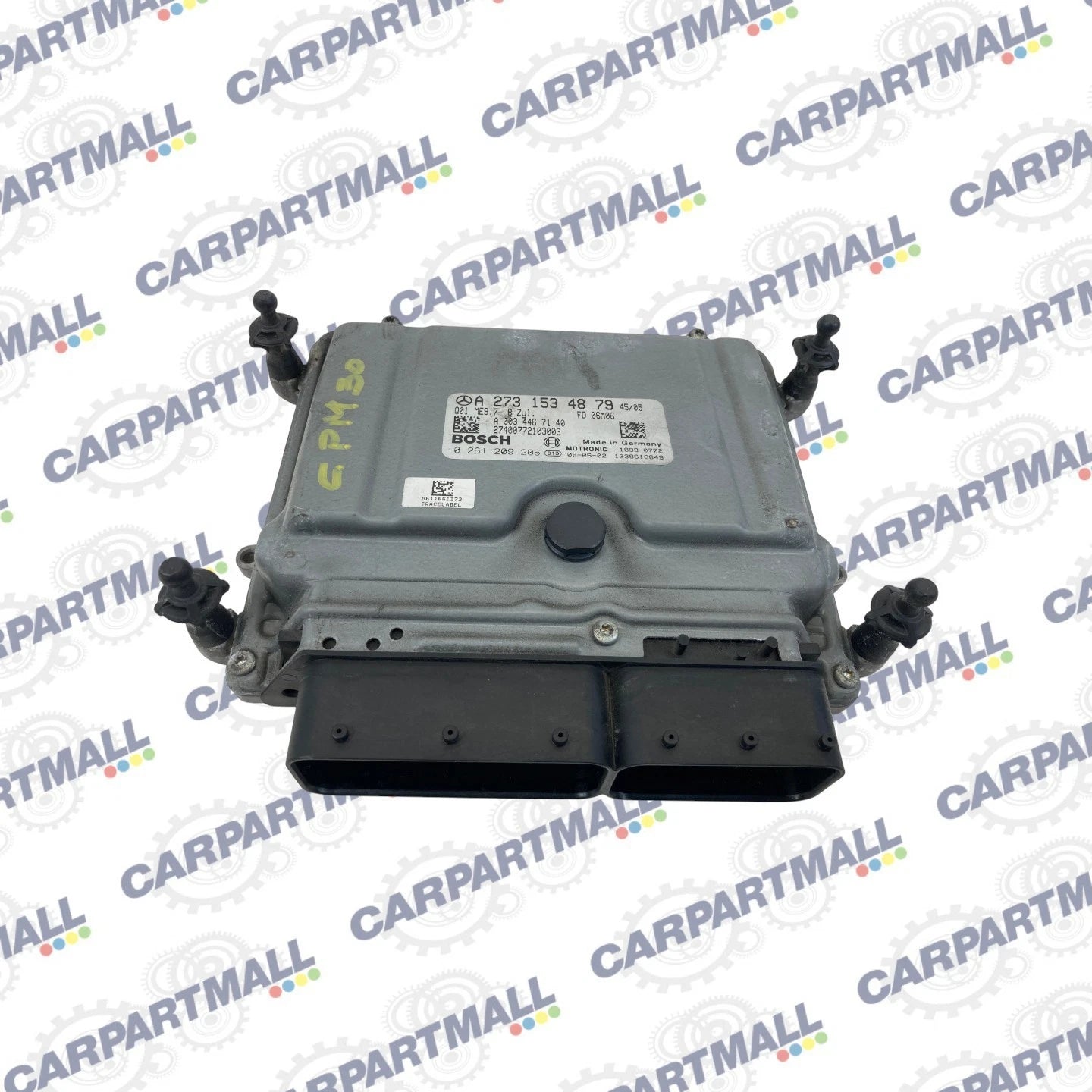 07 08 MERCEDES-BENZ GL450 S550 4.7L AT ENGINE COMPUTER CONTROL MODULE 2731534879