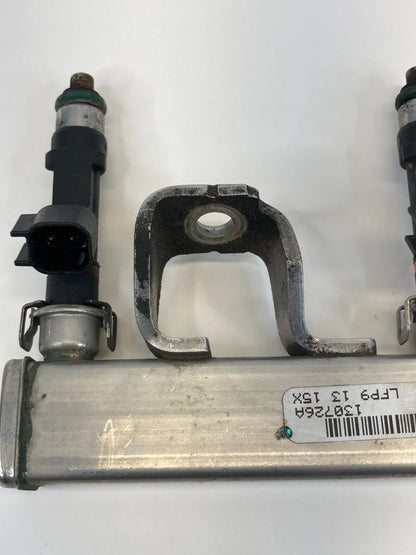 13-18 FORD C-MAX 2.0L L4 AT FUEL INJECTION RAIL W/ INJECTORS 4M5G-9D280-DB OEM