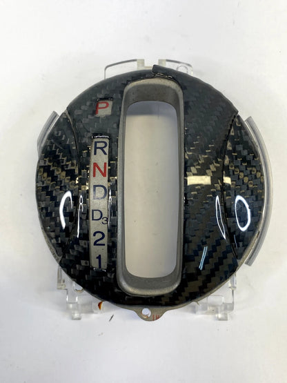 2006-2011 HONDA CIVIC AT CONSOLE GEAR SHIFT SELECTOR CARBON FIBER TRIM BEZELOEM