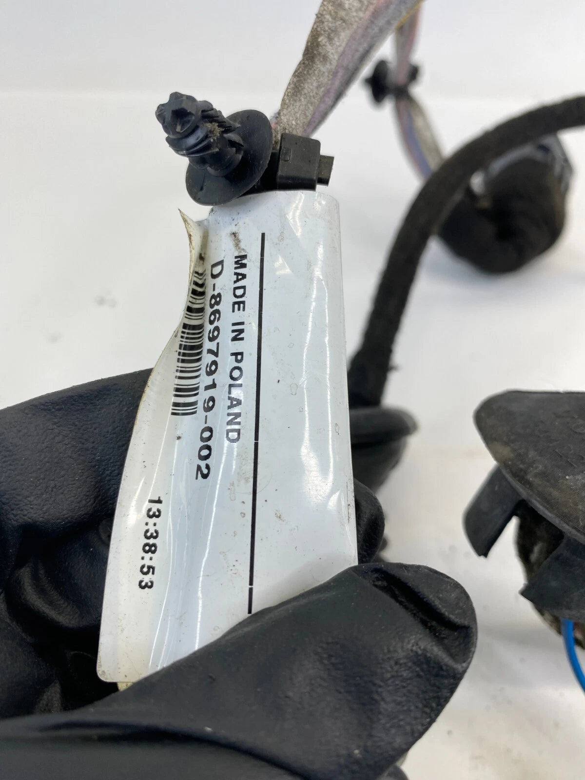 2005-2009 VOLVO S60 REAR RIGHT PASSENGER DOOR HARNESS WIRE WIRING CABLE D8697919