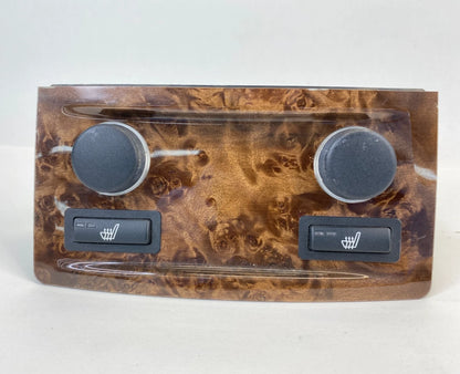 08-09 BMW 550I SEDAN REAR CONSOLE SEAT HEATER SWITCH & POWER OUTLET 695114405