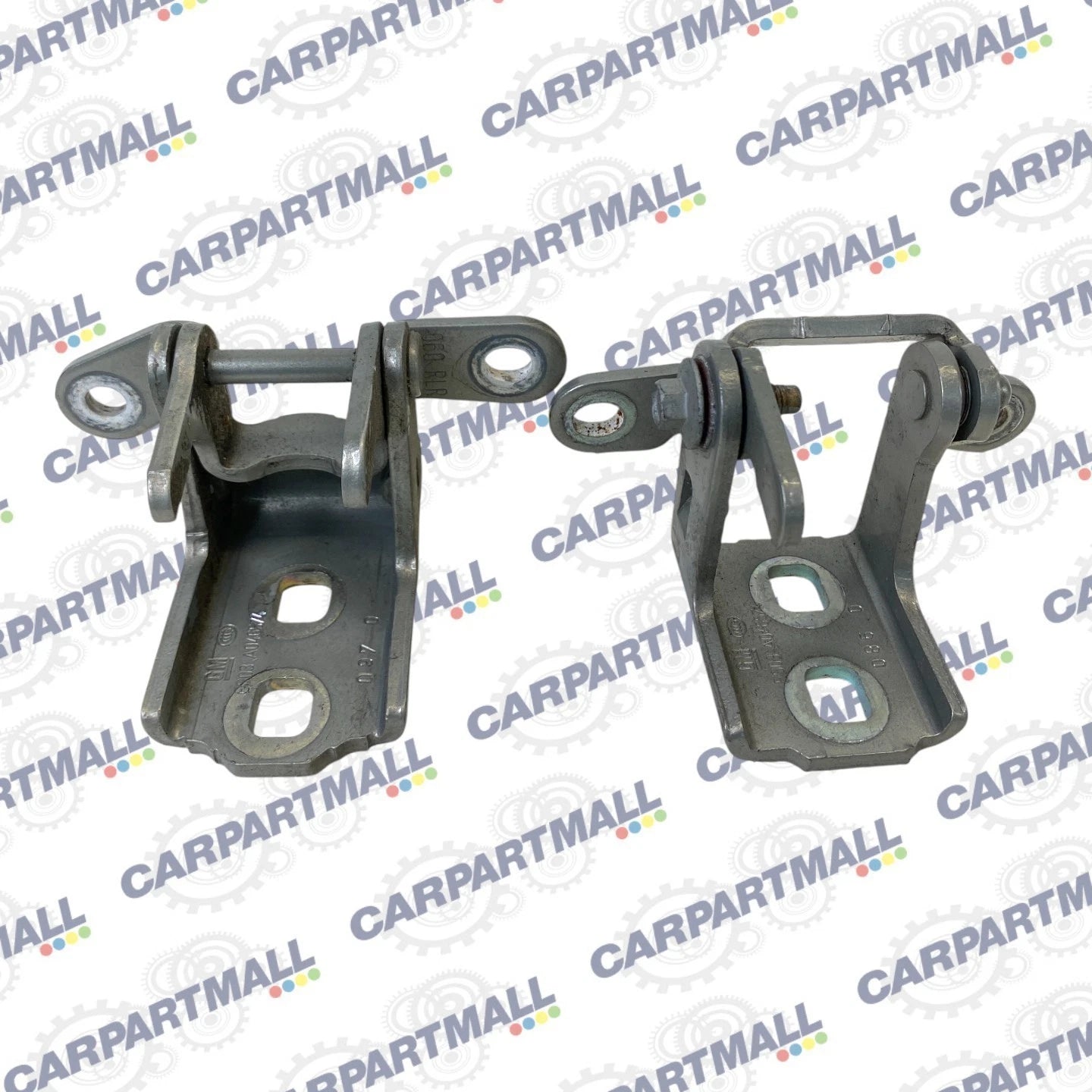 2011-2017 BUICK REGAL REAR RIGHT SIDE DOOR UPPER & LOWER HINGE SET PAIR OEM