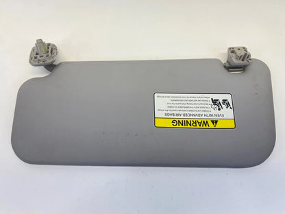 2010-2013 KIA SOUL SUNVISOR SUN VISOR SET DRIVER PASSENGER LEFT RIGHT GRAY