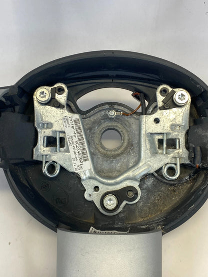 2005-2008 MINI COOPER DRIVER SIDE STEERING WHEEL LEATHER BLACK ASSY OEM