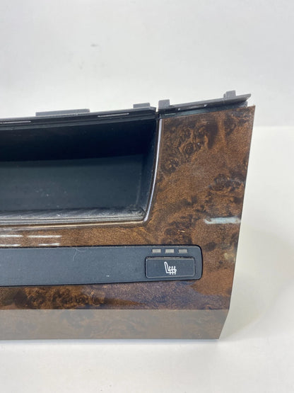 04-07 BMW 530I LOWER DASH STORAGE PANEL W DTC & HEATED SEAT SWITCH 6-952-471 OEM