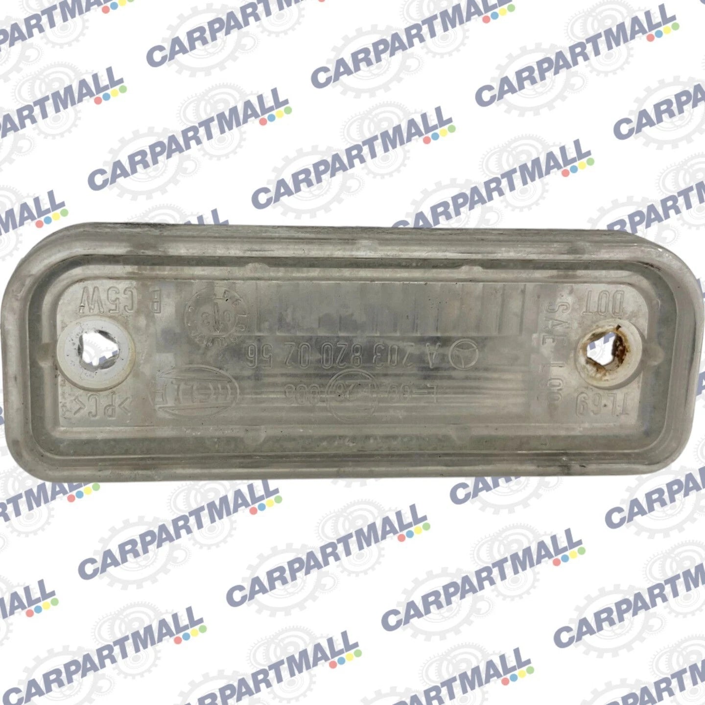 03-09 MERCEDES-BENZ E320 E 320 REAR TRUNK LICENSE PLATE LIGHT LAMP A2038200256