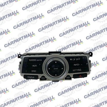 07 08 INFINITI G35 RADIO DISPLAY CONTROL PANEL W HAZARD OEM FACTORY 28395-JK60B