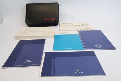 2006 TOYOTA PRIUS OWNERS MANUAL NAVIGATION SYSTEM MAINTENANCE GUIDE SET W/ CASE