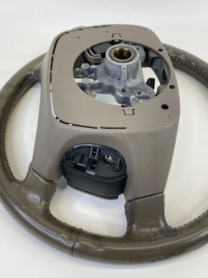 2002-2006 TOYOTA CAMRY XLE LEATHER STEERING WHEEL BROWN CRUISE CONTROLS OEM