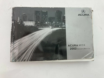 02 2002 ACURA MDX OWNER'S MANUAL GUIDE BOOK OEM