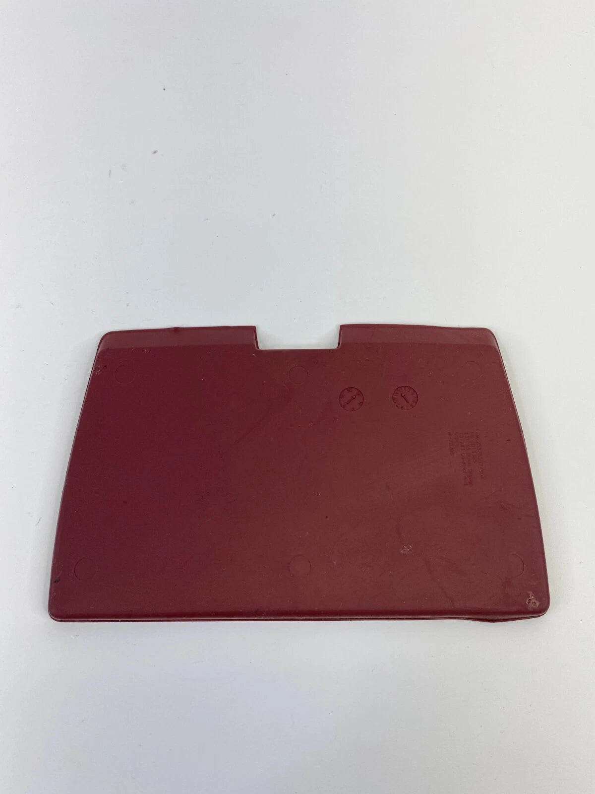 2010-2017 GMC TERRAIN EQUINOX CENTER CONSOLE STORAGE FLOOR LINER RUBBER RED MAT