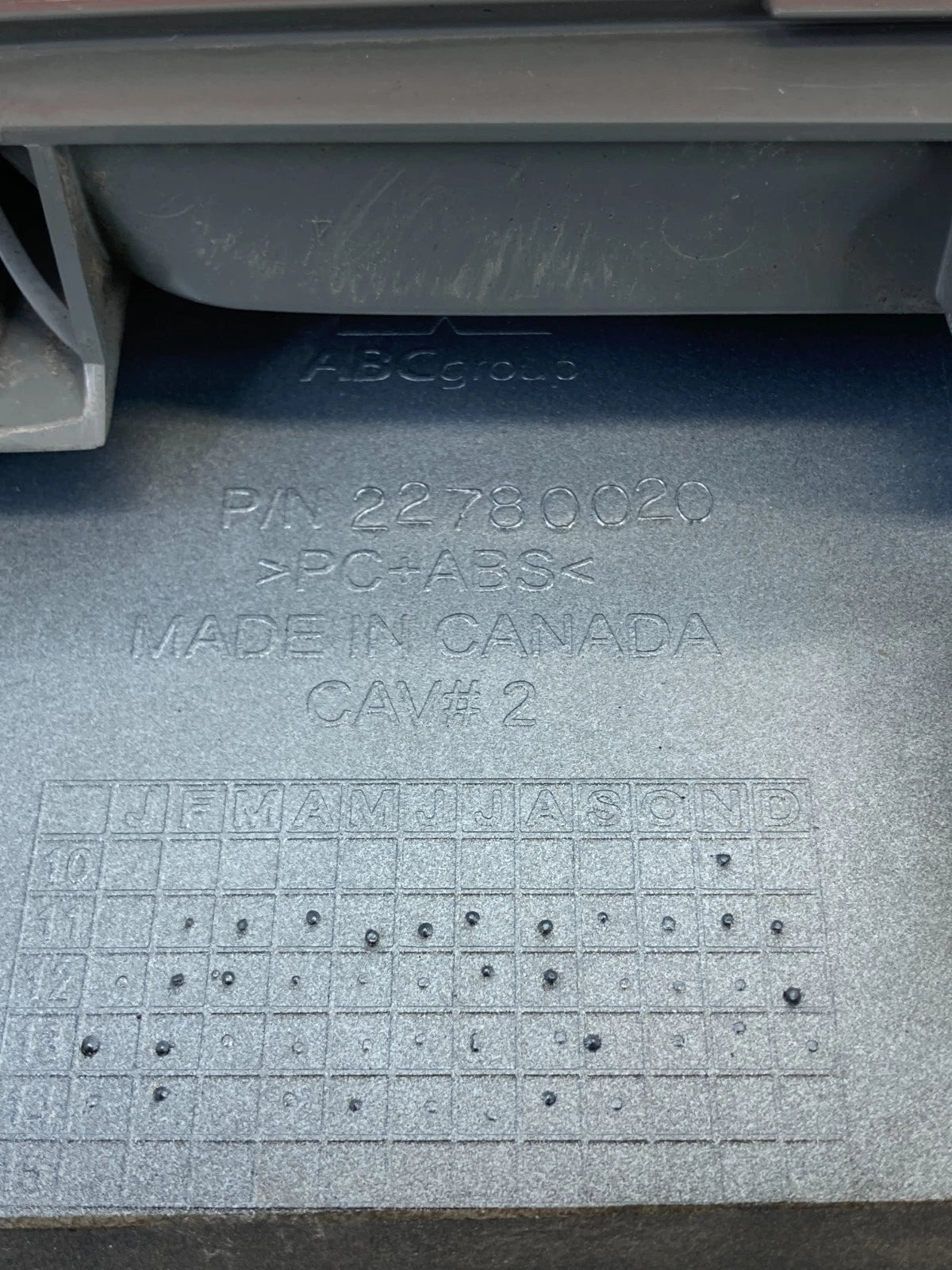 2010-2017 CHEVY EQUINOX HATCH TAILGATE REAR SPOILER WING W/ THIRD BRAKE LIGHT