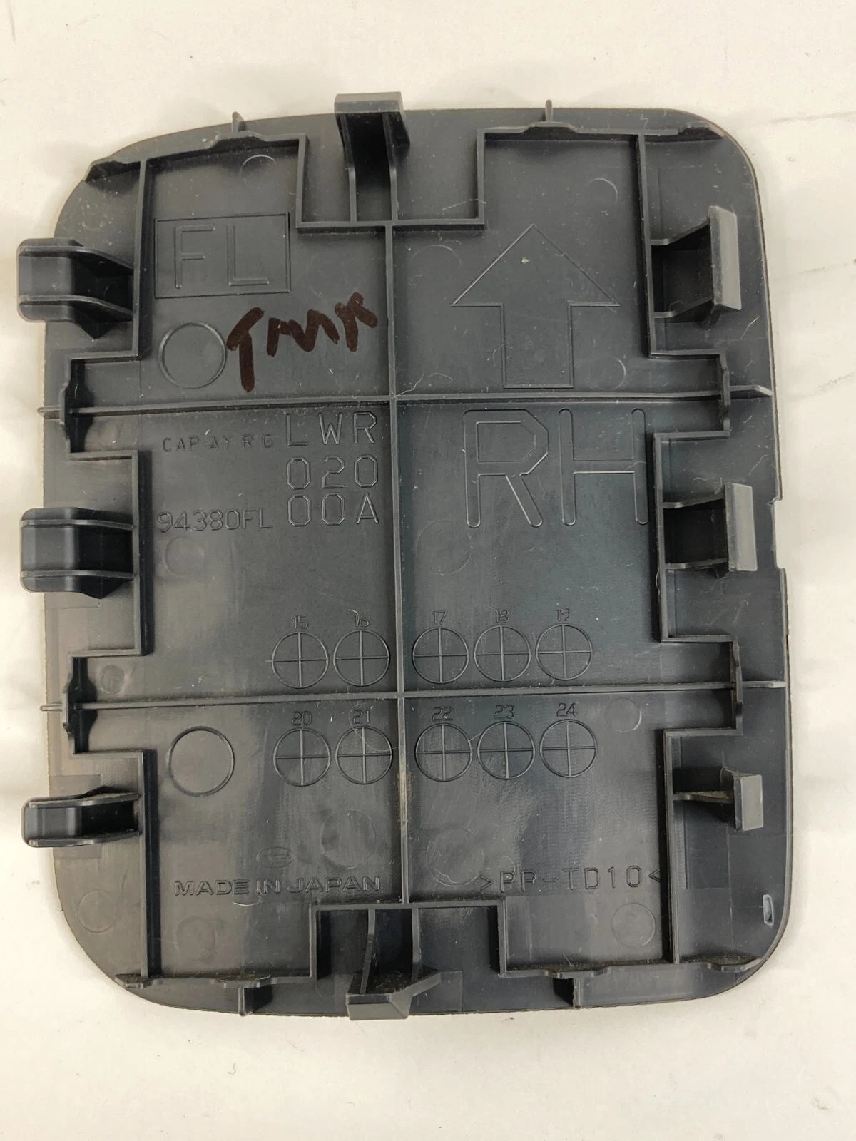 17-23 SUBARU IMPREZA REAR INTERIOR TRUNK RIGHT SIDE TRIM PANEL CAP 94380FL00A