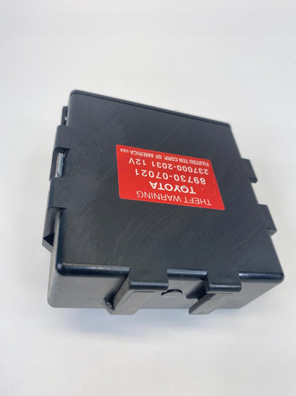 2000-2004 Toyota Avalon Anti-Theft Warning Locking Control Module 89730-07021
