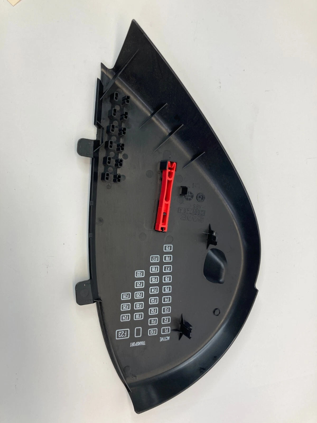 2003-2011 SAAB 9-3 93 DASH LEFT DRIVER SIDE FUSEBOX END CAP COVER TRIM 12801748A