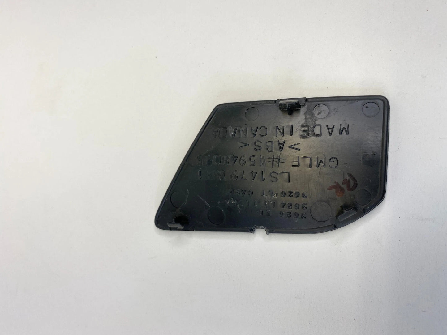09-12 CHEVROLET TRAVERSE REAR RIGHT DOOR HANDLE COVER BEZEL TRIM 15948055 OEM