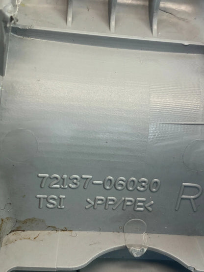 2007-2011 TOYOTA CAMRY RIGHT OUTER SEAT SIDE TRACK END COVER PANEL 72137-06030