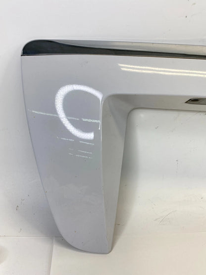 2005-2008 HYUNDAI TUCSON REAR LIFT GATE HATCH LICENSE PLATE TRIM MOLDING OEM