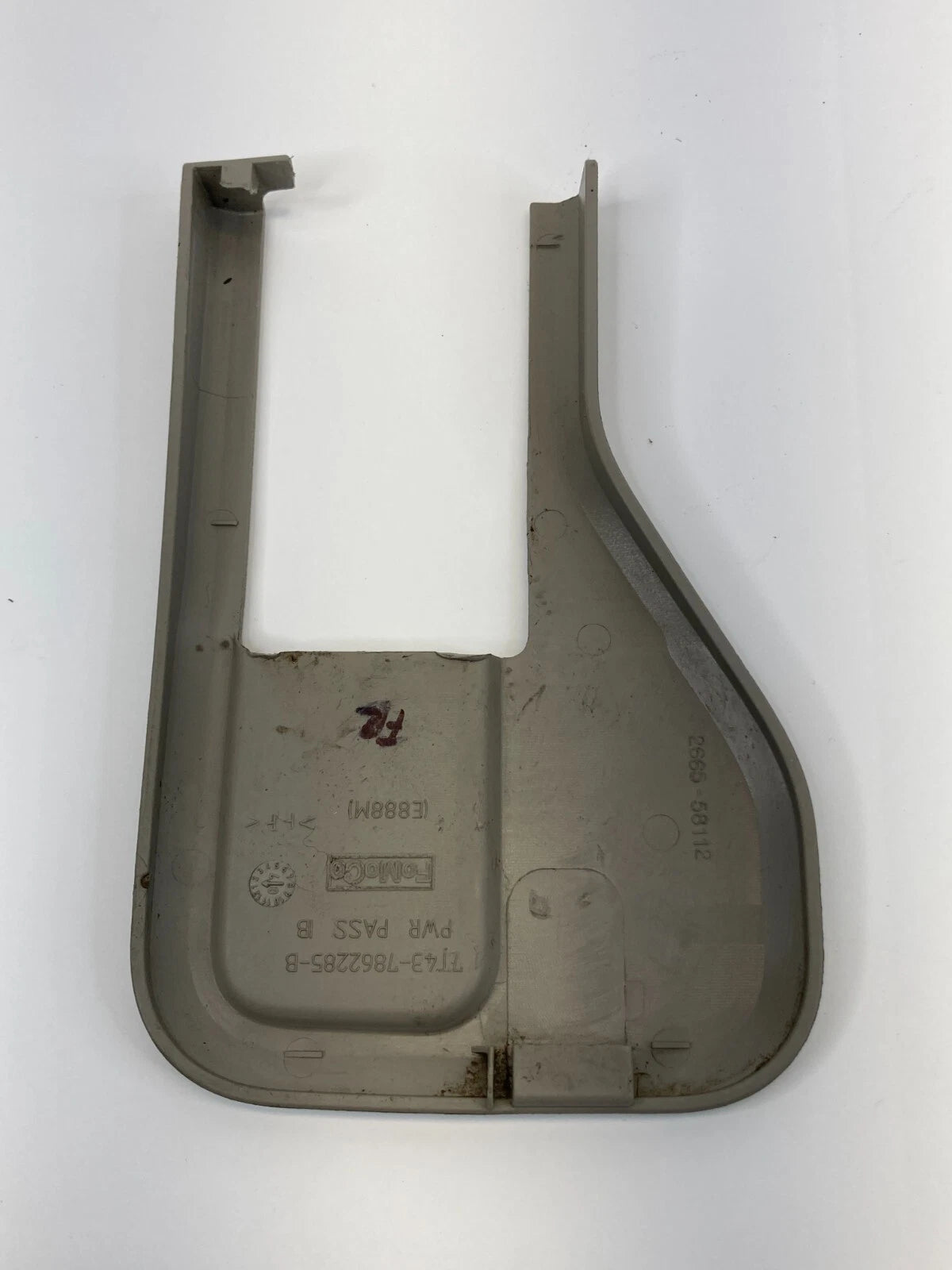 2007-2014 FORD EDGE RH FRONT SEAT INNER TRACK TRIM COVER OEM 7T43-7862285-B