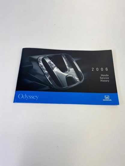 2006 HONDA ODYSSEY OWNER’S & WARRANTIES MANUAL QUICK START GUIDE BOOK SET OEM