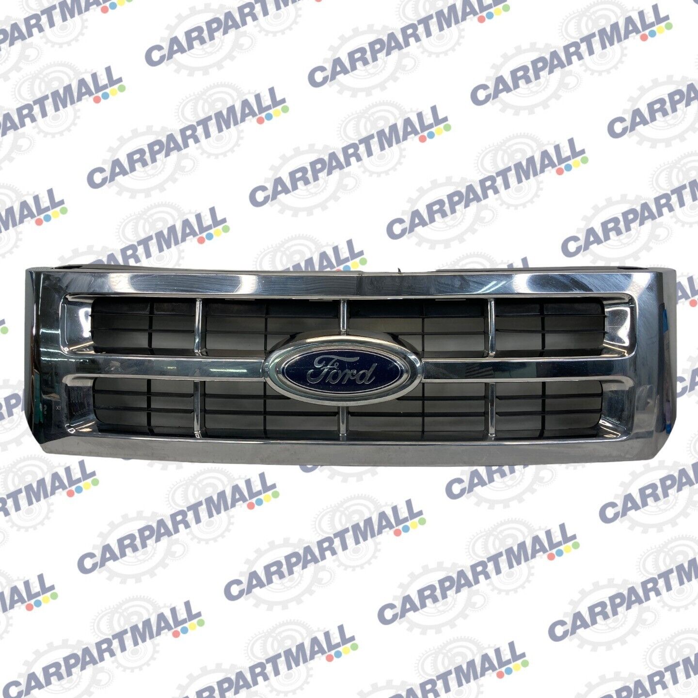 08-12 Ford Escape Front Bumper Center Grill Grille w/ Emblem 8L84-8A164-A OEM